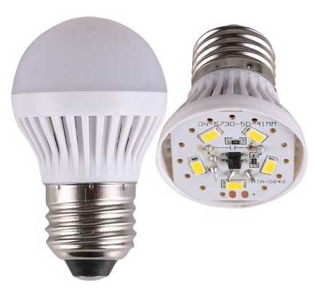 Ampolleta Led 3w Luzblancae27 220v, Ver 7,12,15,18,20,30,40w