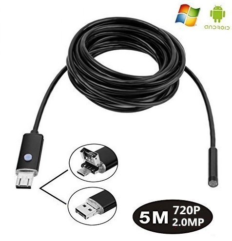 Camara Endoscopica Impermeable 5/10 Metro Musb/usb