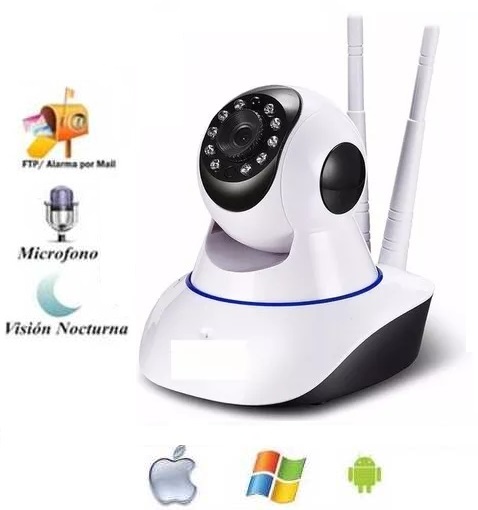 Cámara Ip Wifi Robotizada Con Audio Vision Norturna