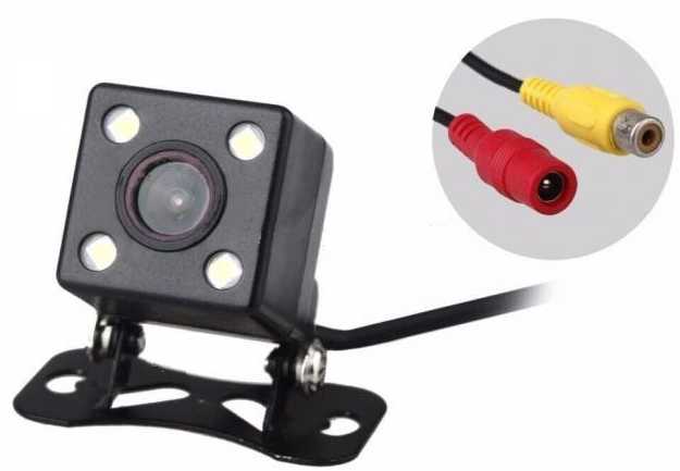 Cámara Retroceso, Monitoreo Color C/led, Resistente Al Agua