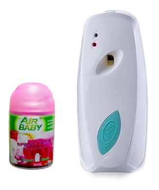 Dispensador Ambientador Spray Automático Horario Y Jornada