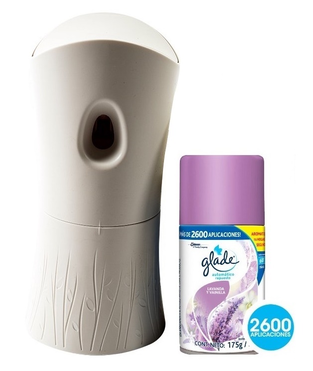 Difusor Dispensador Spray Aromatizador Ambientador +repuesto