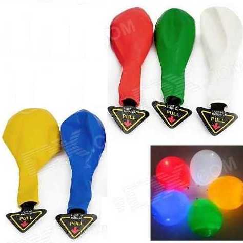 Globos Luminosos, 5 Unidades Globos Led