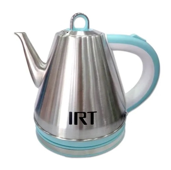 Hervidor De Agua IRT Acero Inoxidable 1,2 Lts Portatil