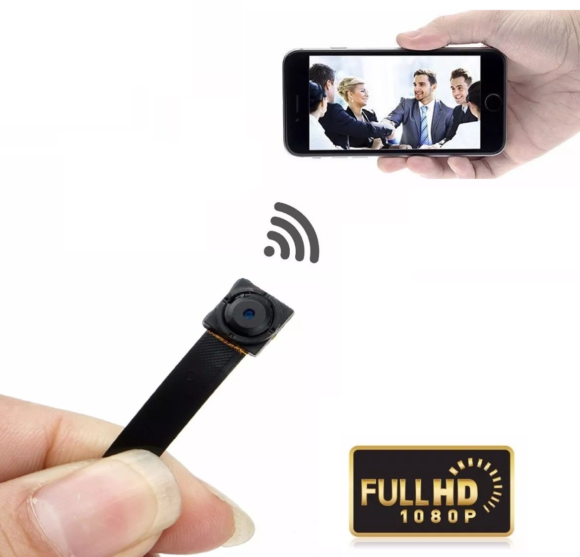 Mini Cámara Espia Wifi Ip 32gb Hd Inalámbrica 1920x1080