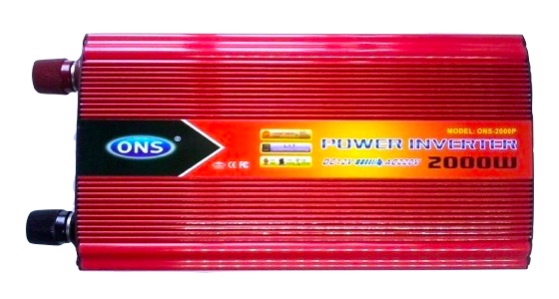 Power Inverter, Inversor Dc 12v A Ac 220v+ 5vusb 2000w