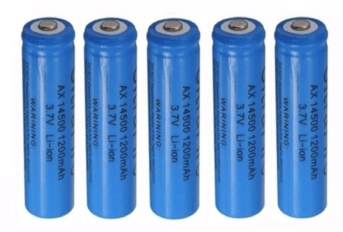 Pilas Recargables Linternas Led Modelo 14500