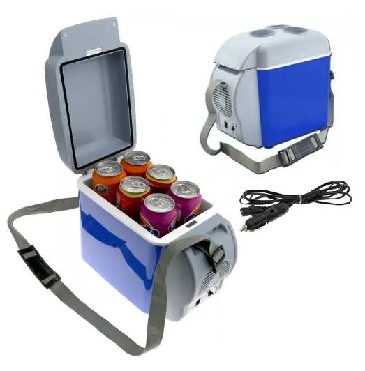 Refrigerador Cooler Nevera 7.5lt Portátil 12v Camping, Auto, Enfria o Calienta