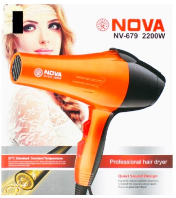 Secador De Pelo Cabello Thermoprotect Nova Nv-679